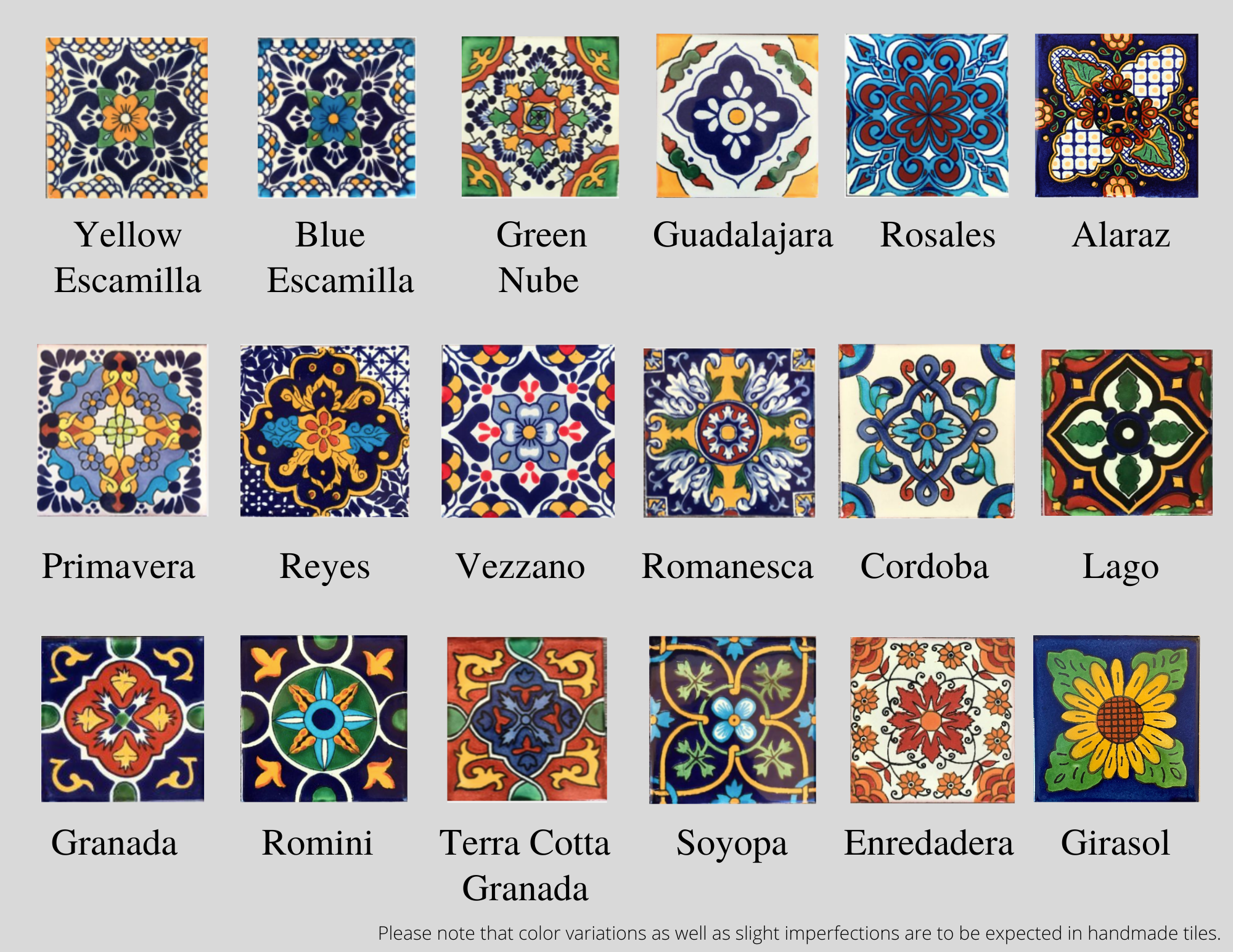 50 Mexican Tile Ornament Wedding Favors PERSONALIZED