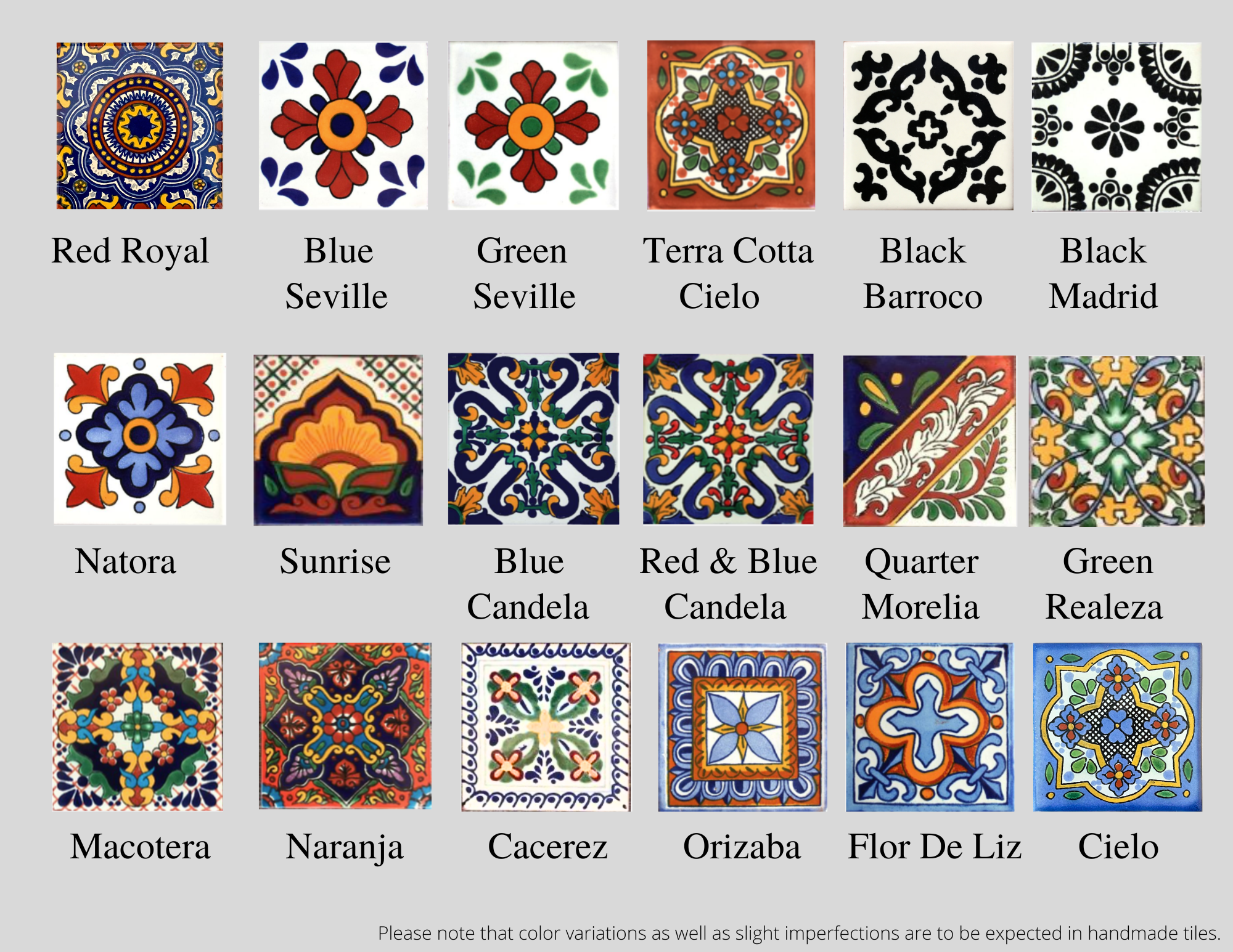 50 Mexican Tile Ornament Wedding Favors PERSONALIZED