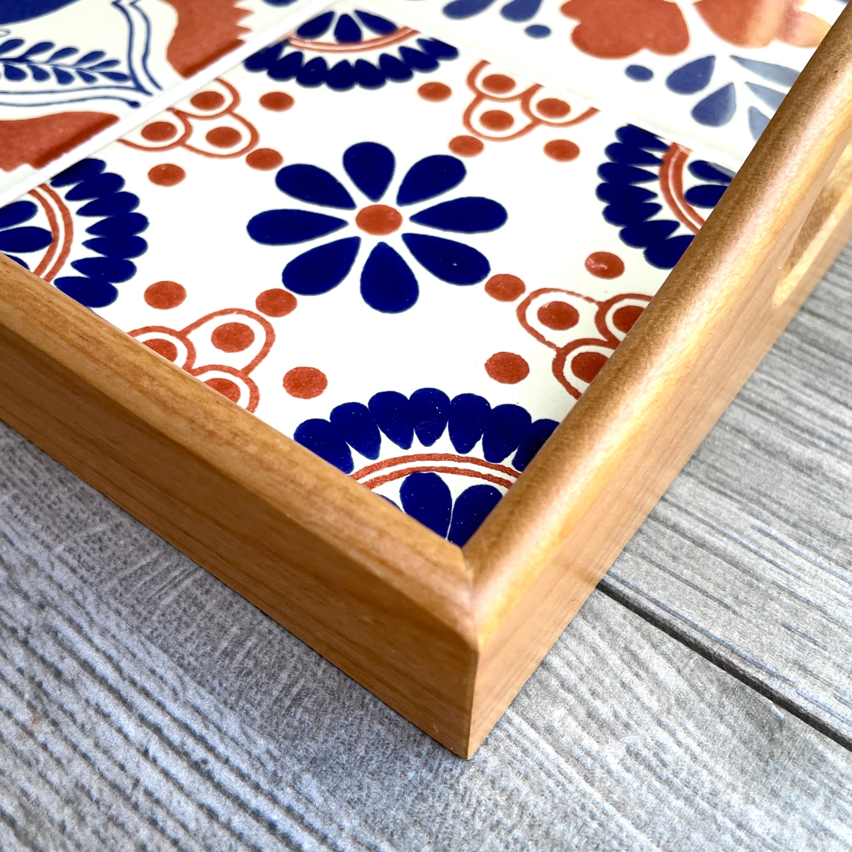 Mexican Talavera Tile Tray