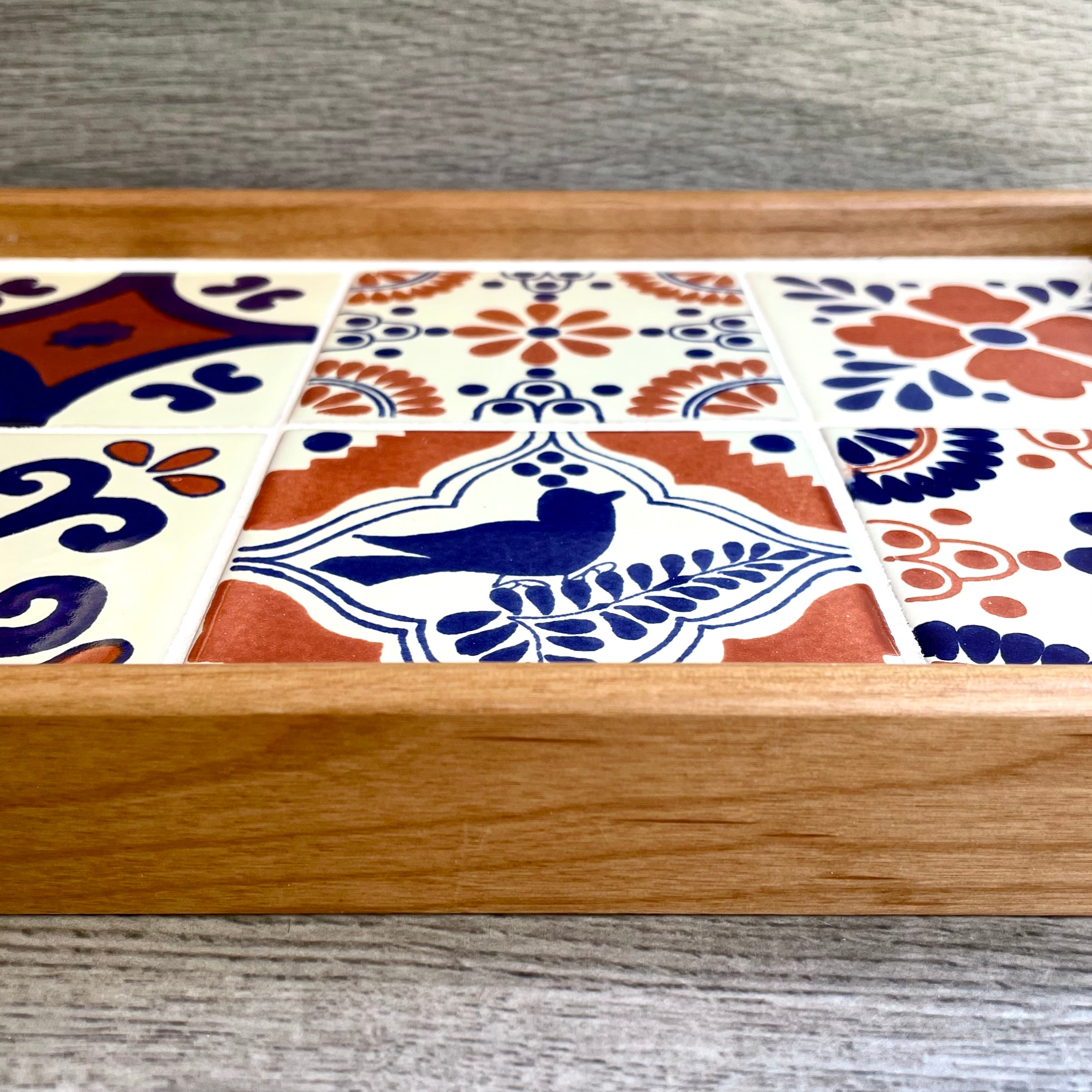 Mexican Talavera Tile Tray