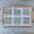 Mexican Talavera Tile Tray