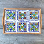 Mexican Talavera Tile Tray