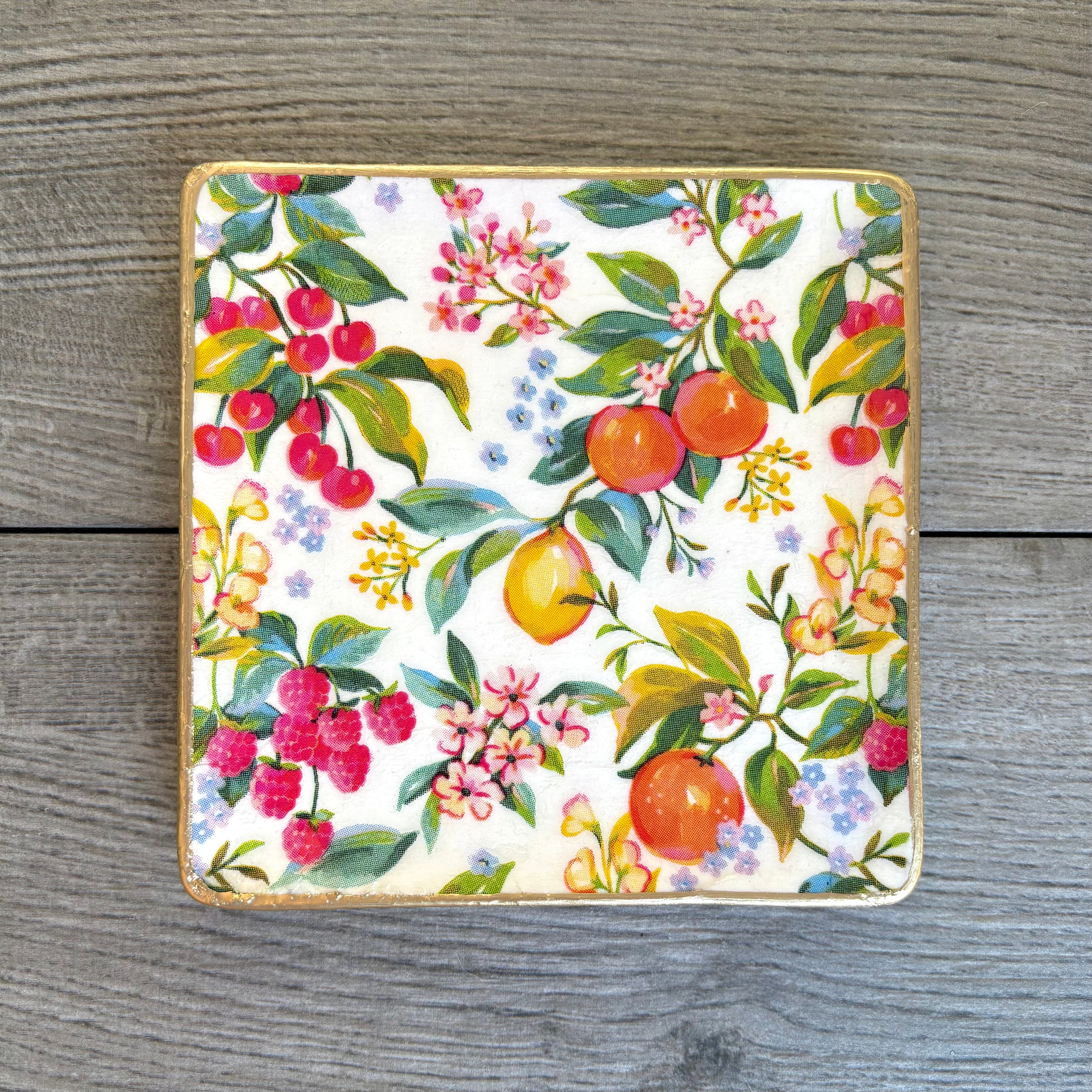 California Fruit Trinket Tray