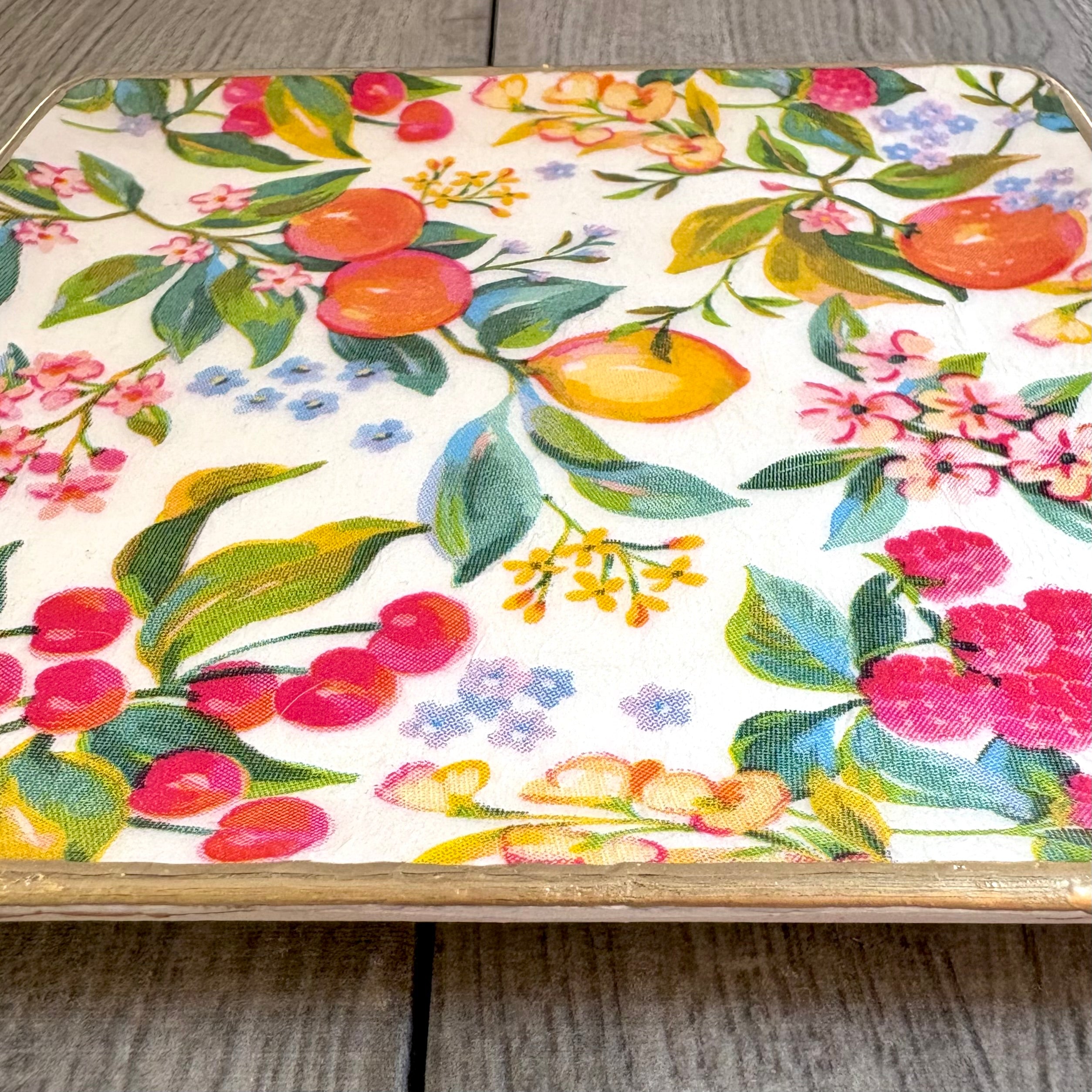California Fruit Trinket Tray