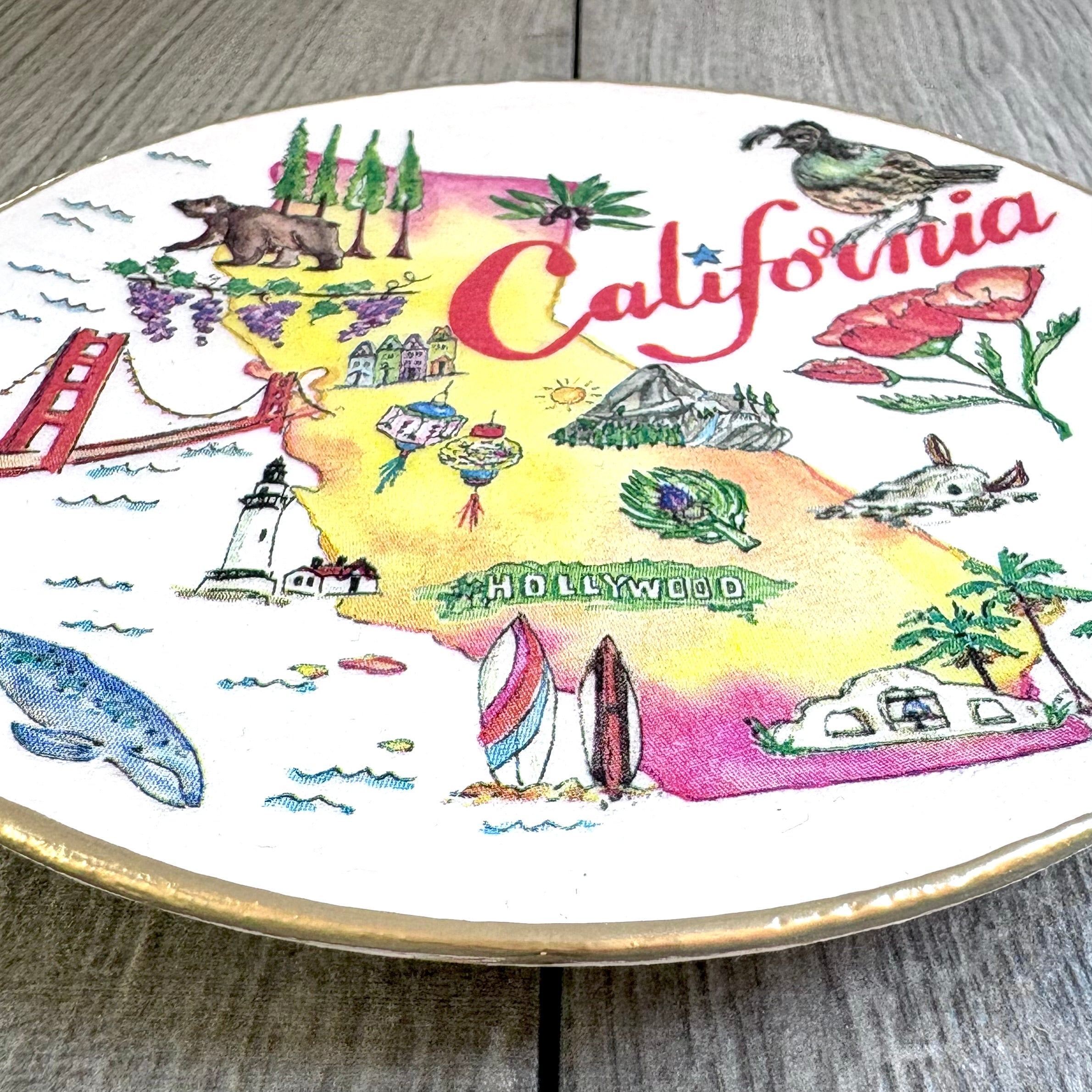 California Trinket Tray