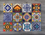 Choose Your Own Set of 4 Mexican Tile Coasters - Mix And Match