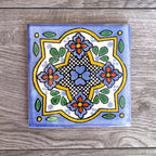 Mixed Set of 4 Mexican Tile Coasters