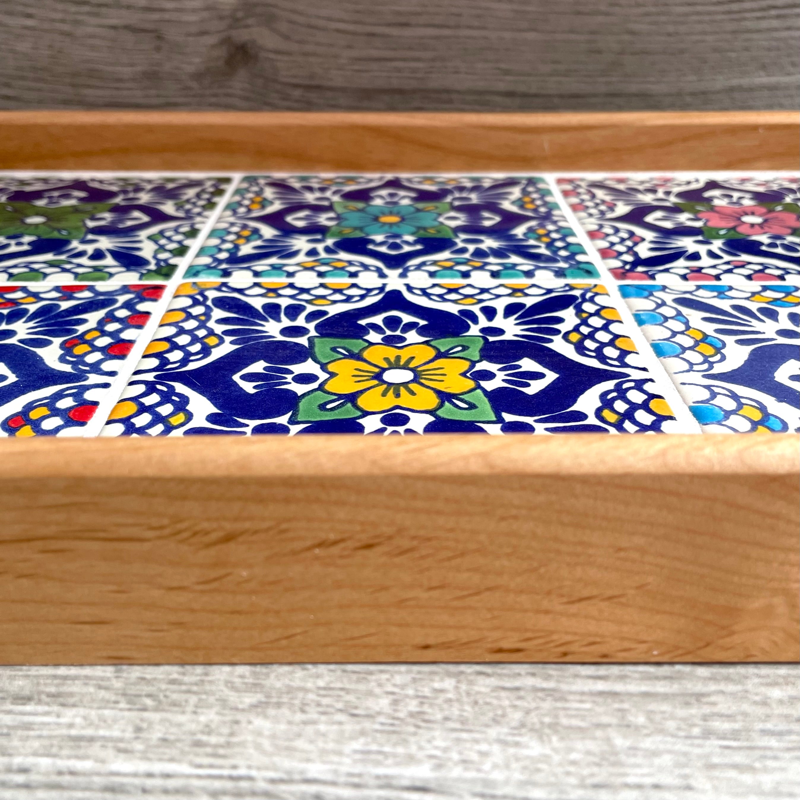 Mexican Talavera Tile Tray