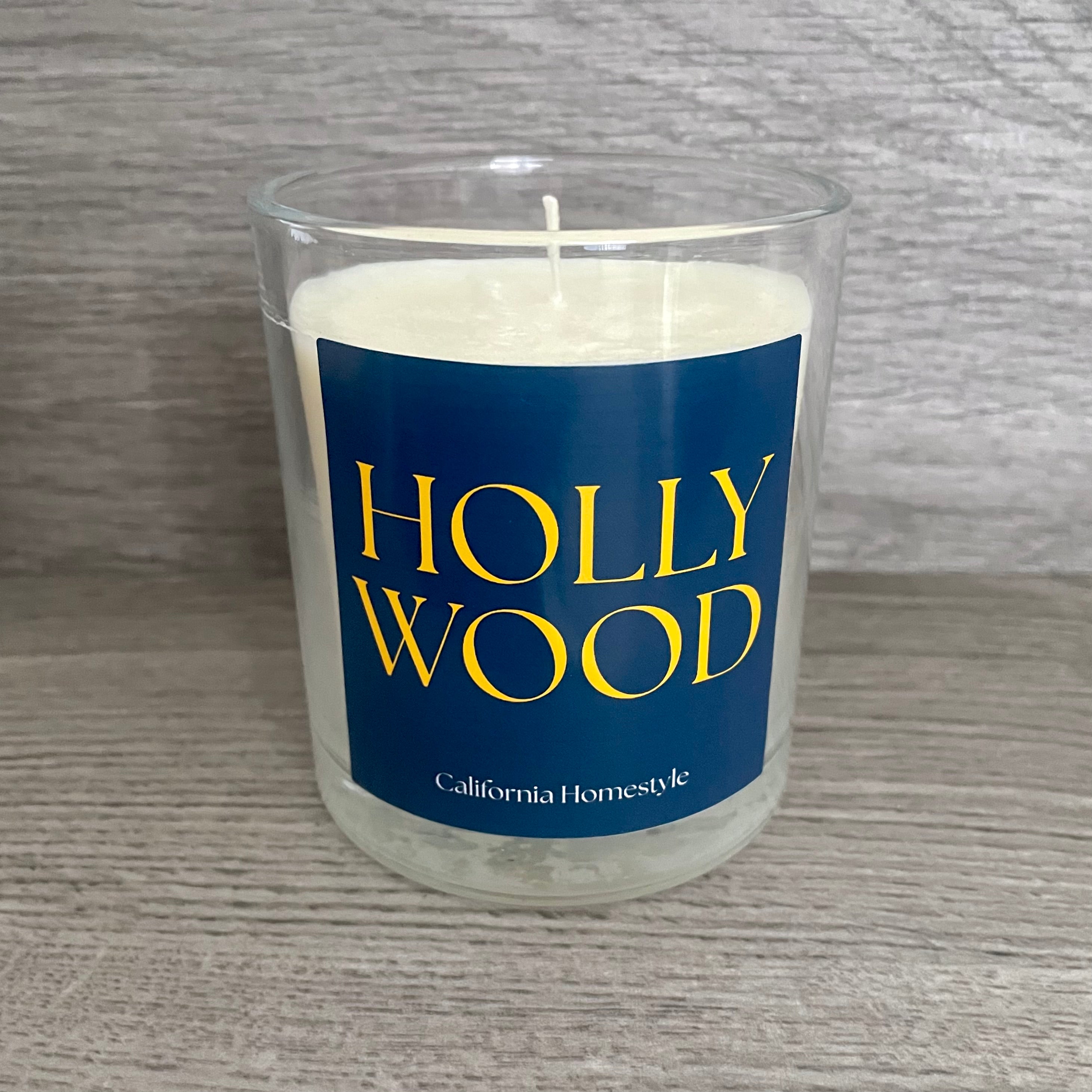 Hollywood Scented Soy Wax Candle