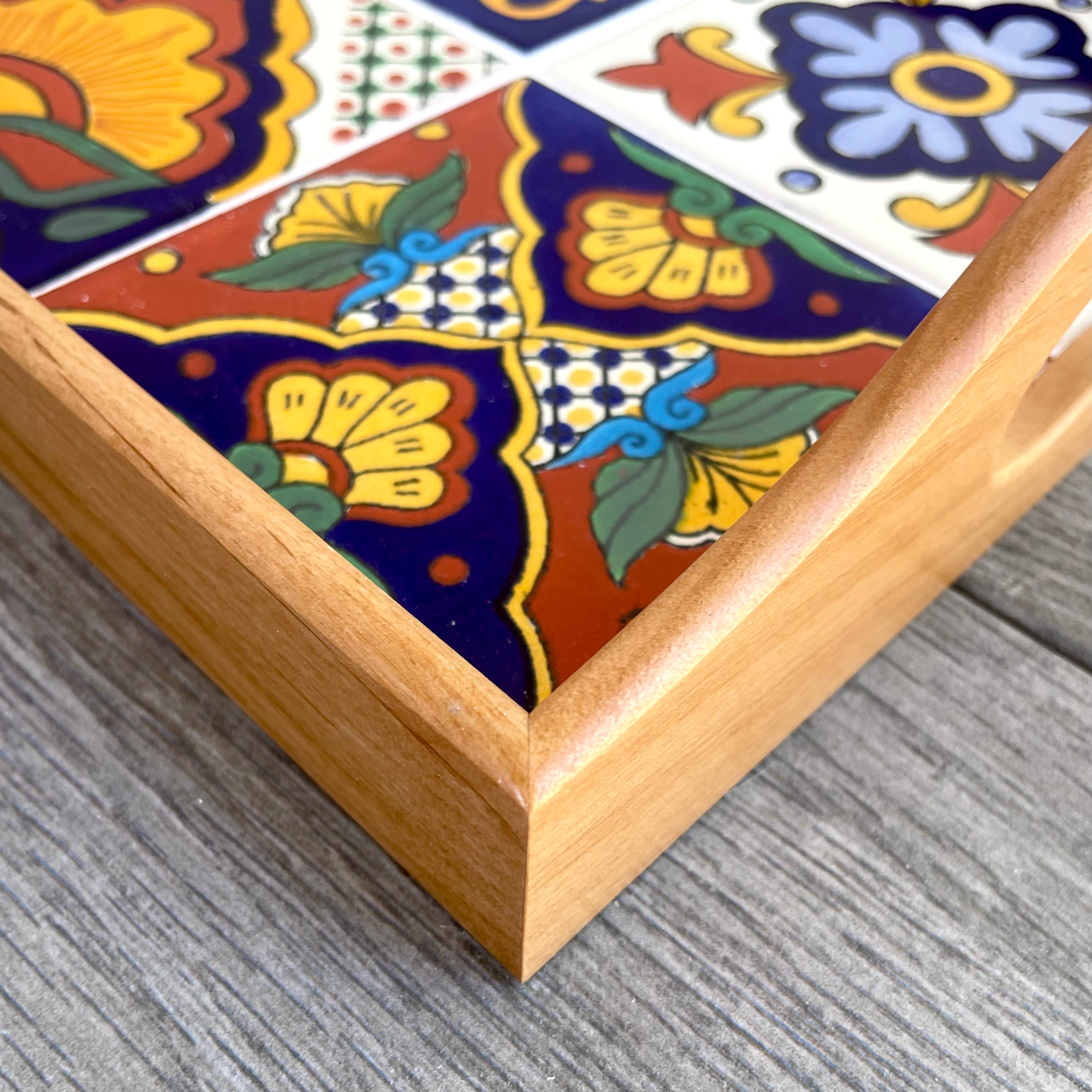 Mexican Talavera Tile Tray