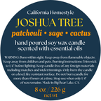 Joshua Tree Scented Soy Wax Candle