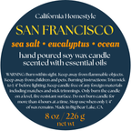San Francisco Scented Soy Wax Candle