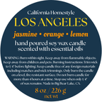 Los Angeles Scented Soy Wax Candle
