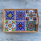 Mexican Talavera Tile Tray