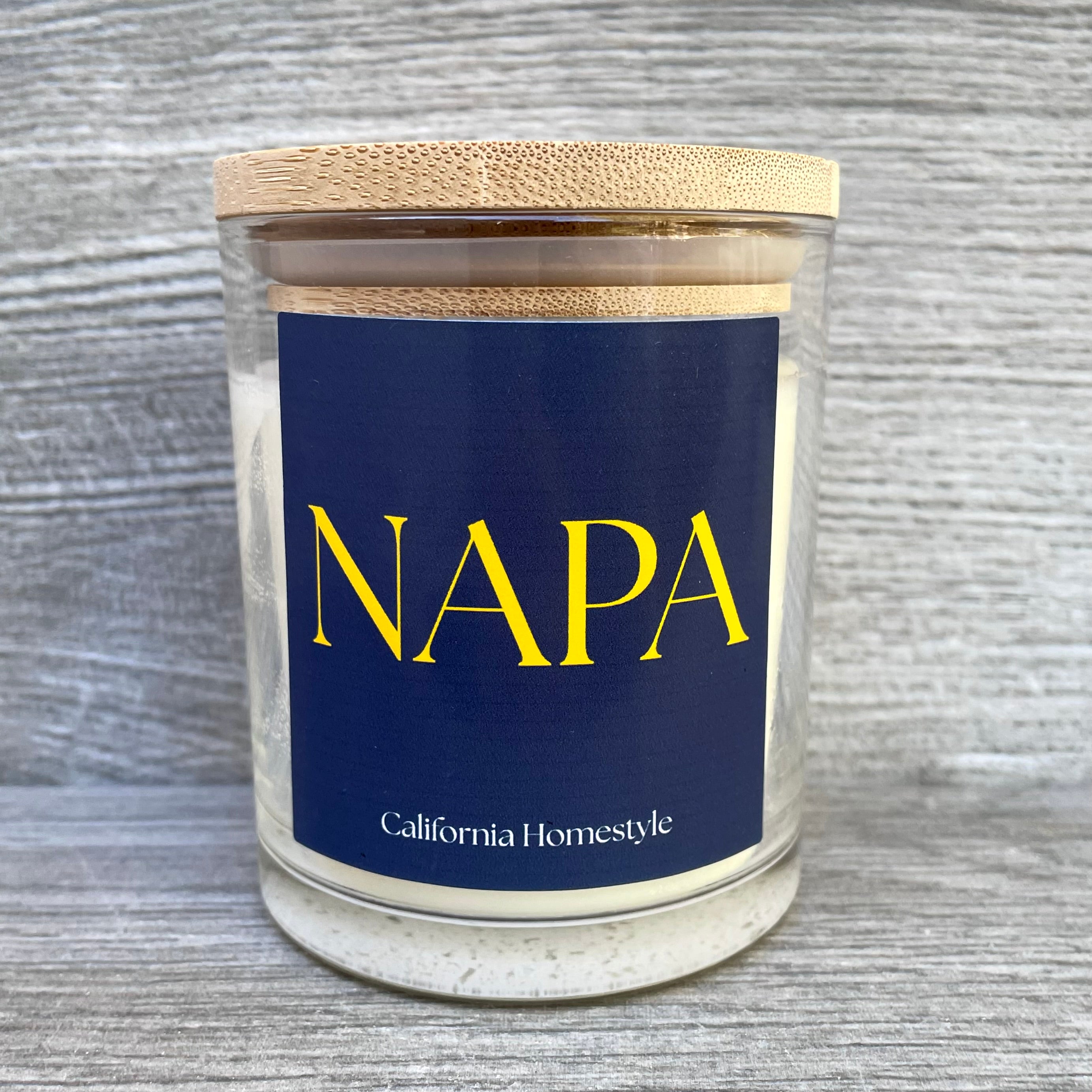 Napa Scented Soy Wax Candle