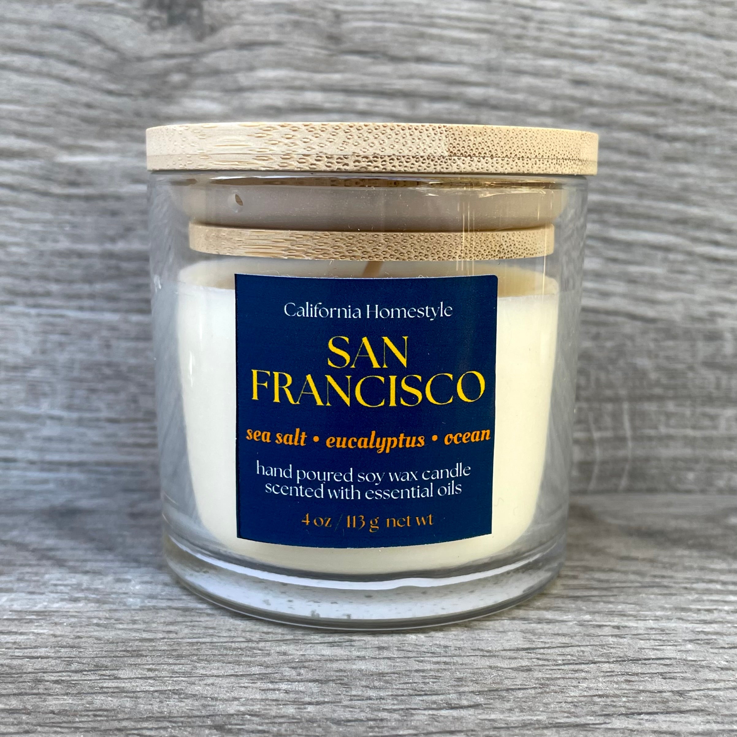 San Francisco Scented Soy Wax Candle