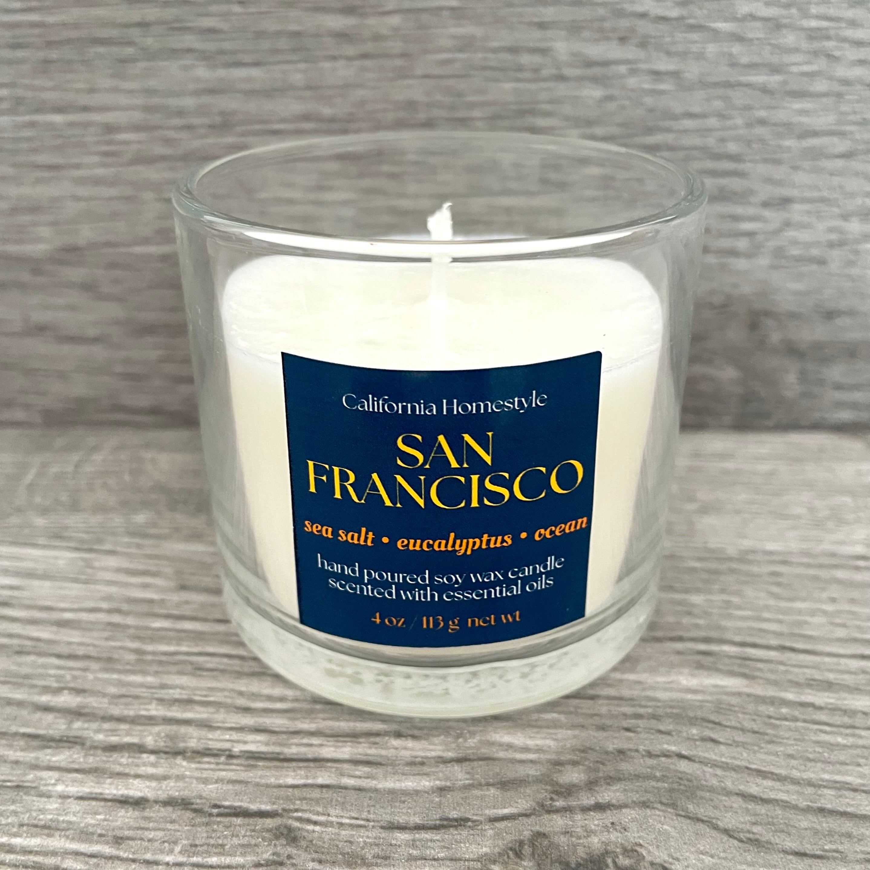 San Francisco Scented Soy Wax Candle
