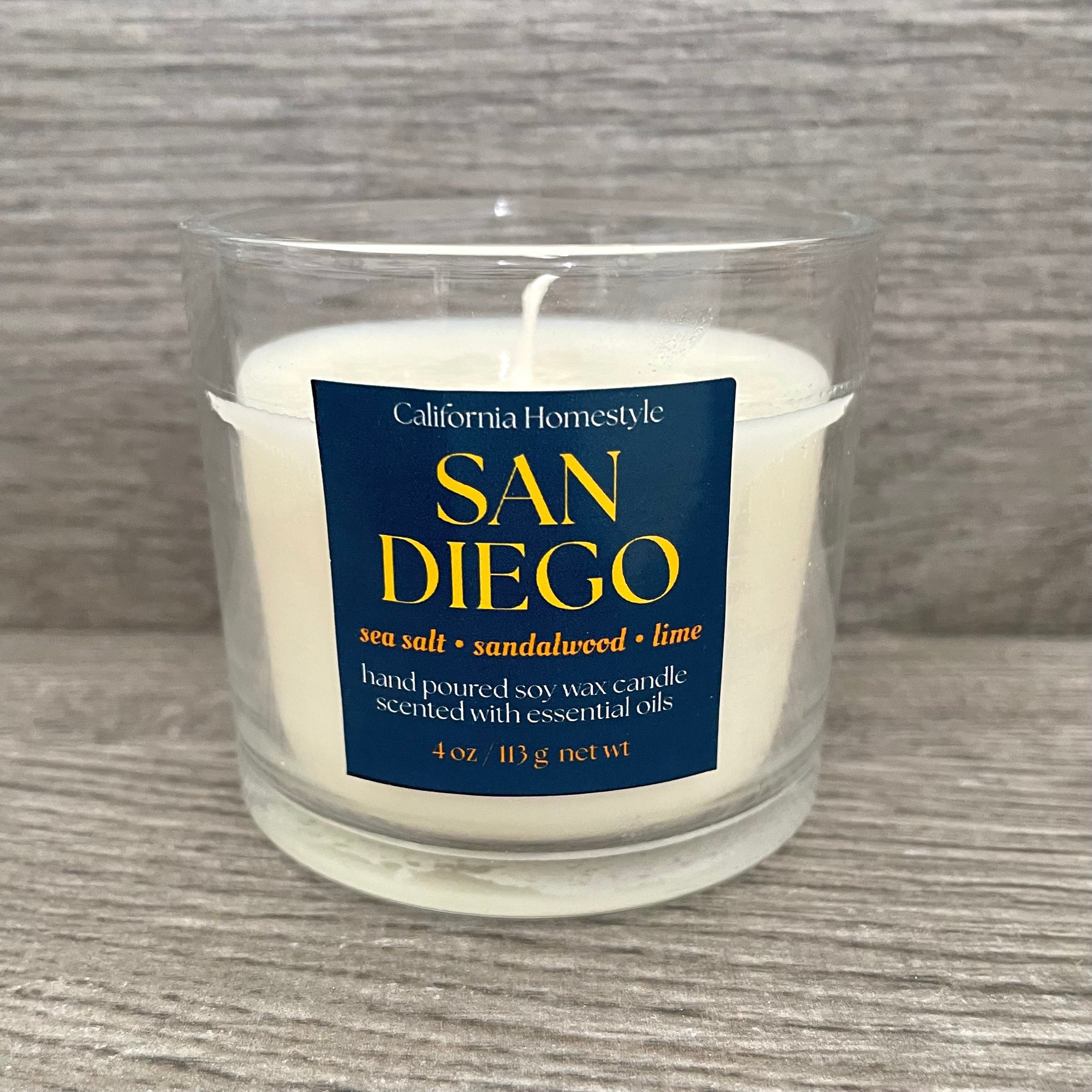San Diego Scented Soy Wax Candle