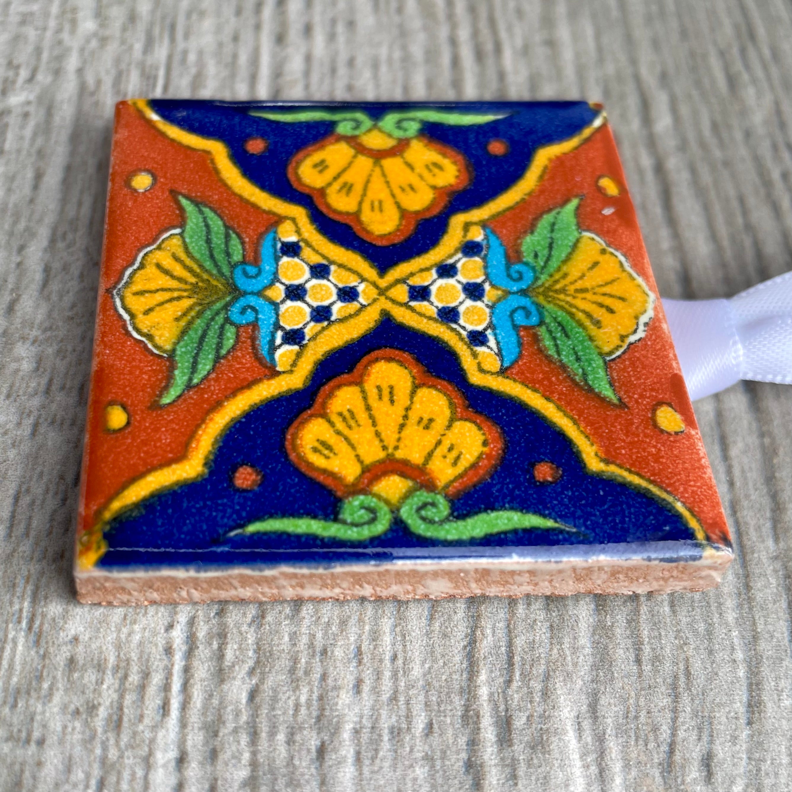 Mexican Tile Christmas Ornament