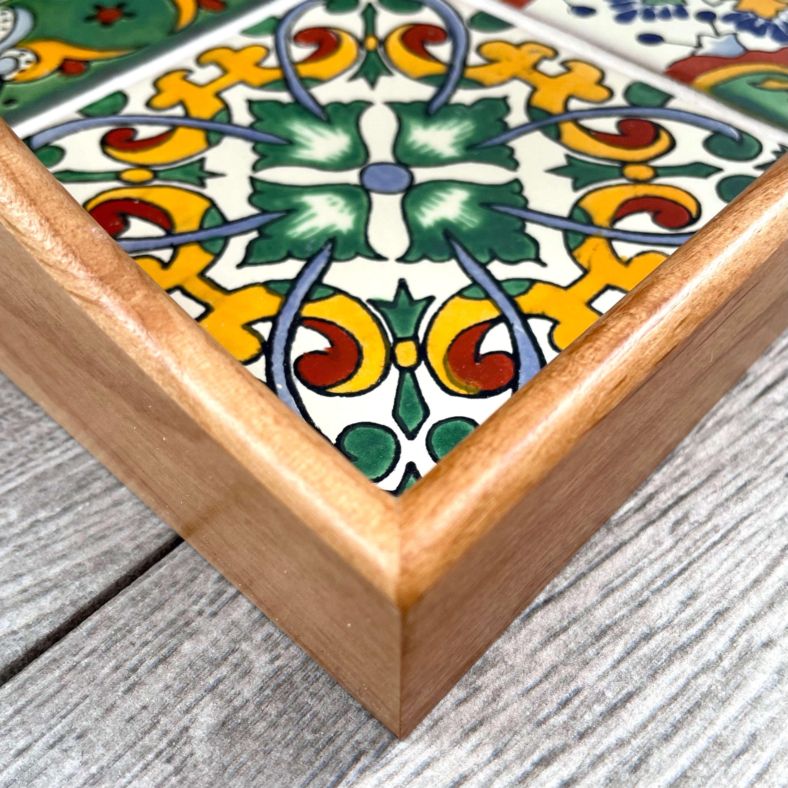 Mexican Talavera Tile Tray