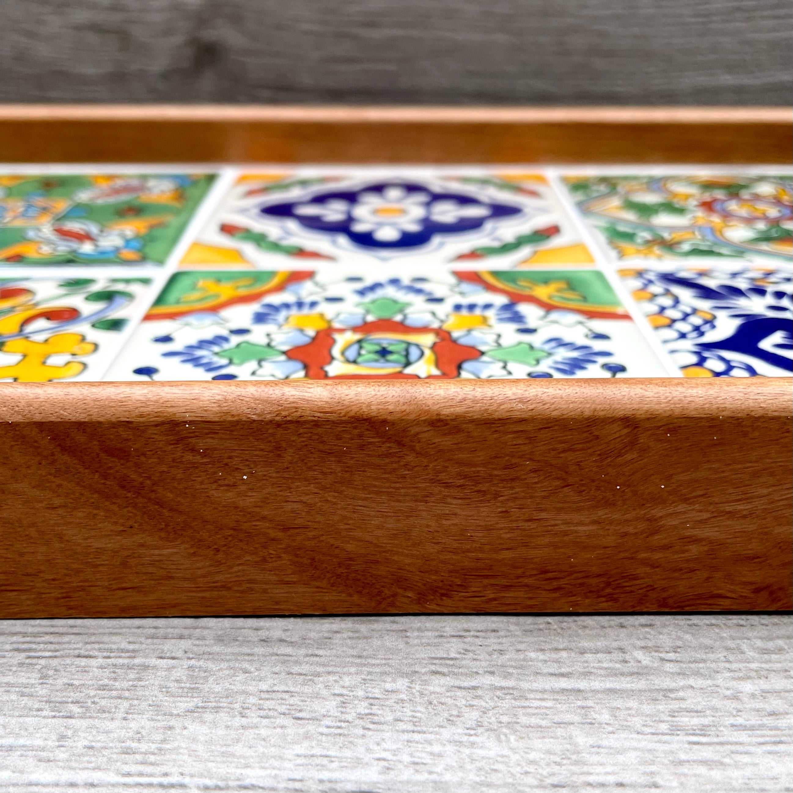 Mexican Talavera Tile Tray